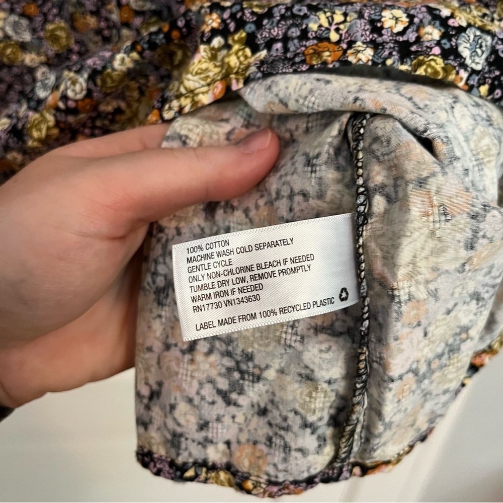 Universal Thread Floral Cottagecore Blouse - Picture 4 of 5
